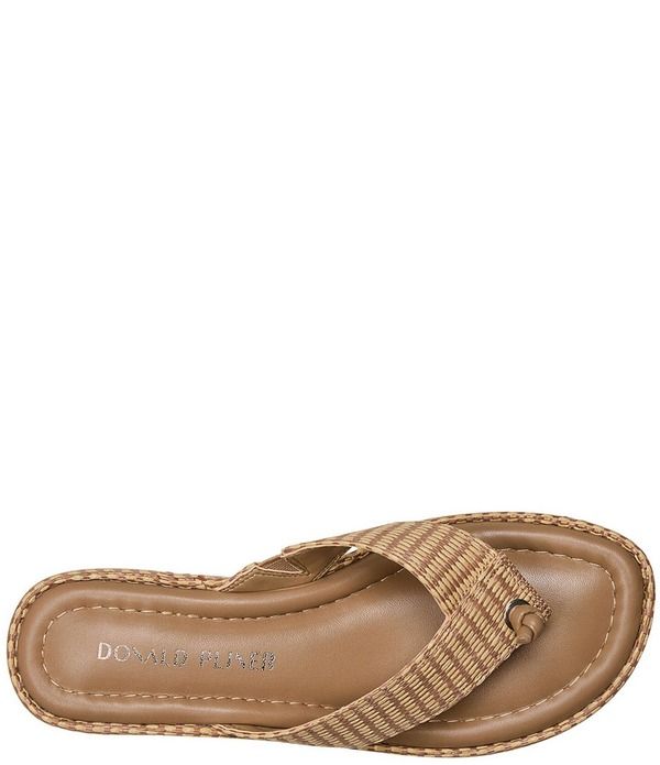 ドナルドプリネール レディース シューズ サンダル プラットフォーム Donald Pliner Sylverraffia Thong Platform Sandals Tobacco