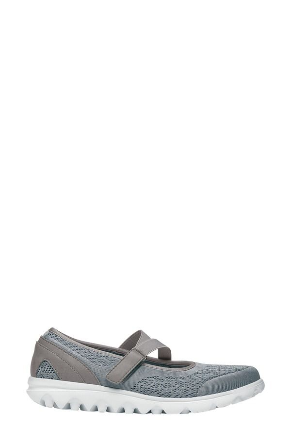 プロプト レディース シューズ スニーカー ProptravelActiv Mary Jane Sneaker Silver Fabric シルバー
