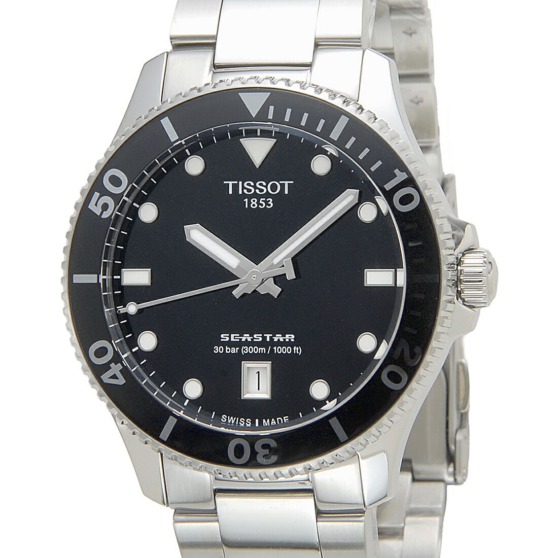 ティソ TISSOT 腕時計 メンズ T120.410.11.051.00 シースター 1000