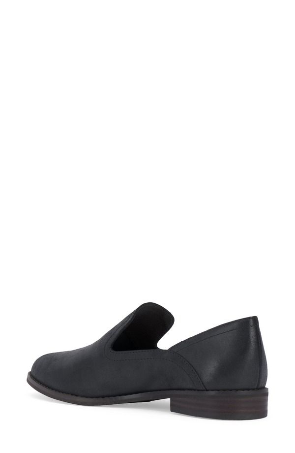 ラッキーブランド レディース シューズ スリッポン・ローファー レザー Lucky Brand Ellanzo Leather Loafer Black ブラック