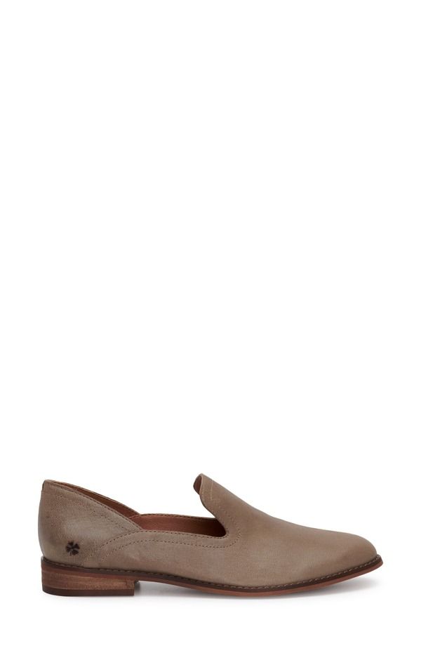 ラッキーブランド レディース シューズ スリッポン・ローファー レザー Lucky Brand Ellanzo Leather Loafer Dune Farowx