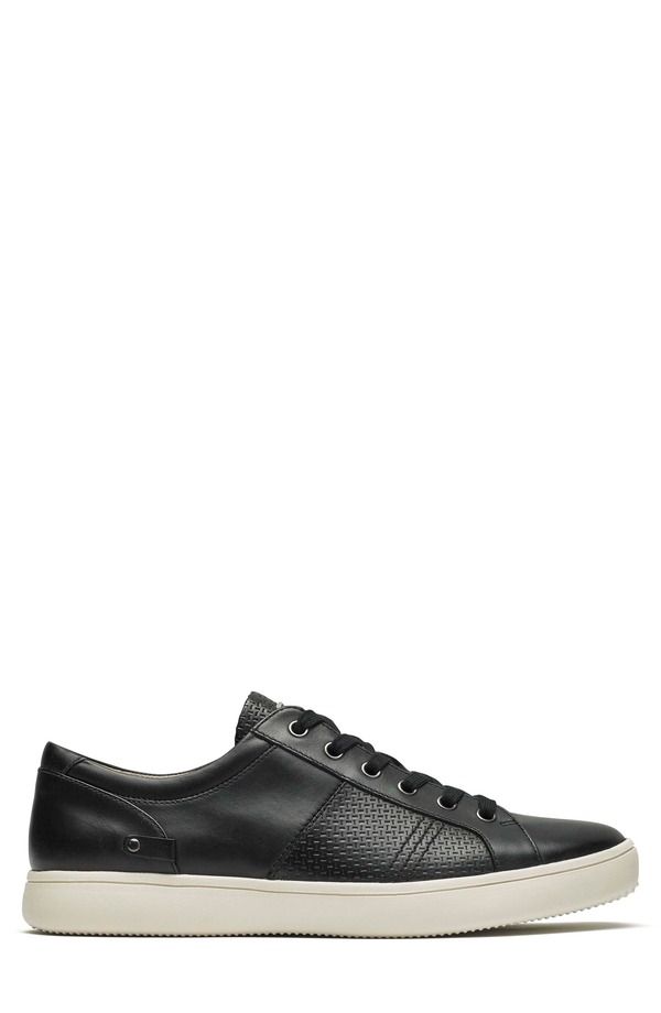 ロックポート メンズ シューズ スニーカー レース Rockport City Lites Collection LaceUp Sneaker Black Leather ブラック ロックポート メンズ シューズ スニーカー レース Rockport City Lites Collection LaceUp Sneaker Black Leather ブラック