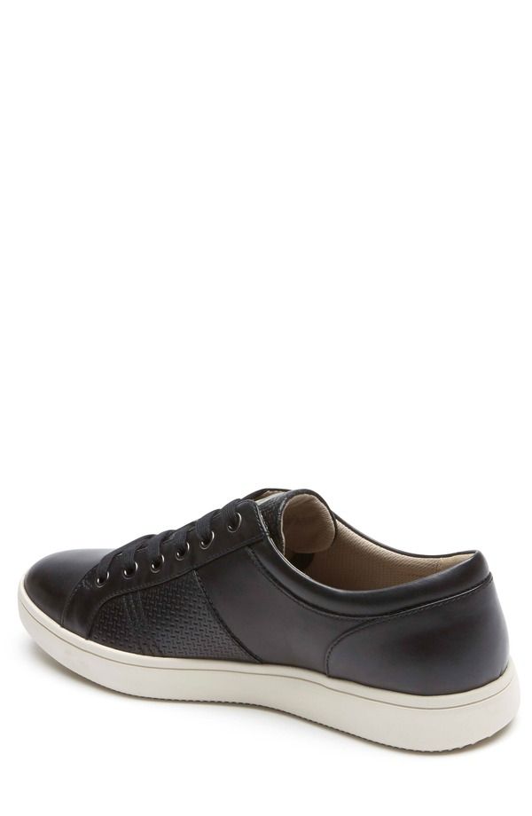 ロックポート メンズ シューズ スニーカー レース Rockport City Lites Collection LaceUp Sneaker Black Leather ブラック ロックポート メンズ シューズ スニーカー レース Rockport City Lites Collection LaceUp Sneaker Black Leather ブラック