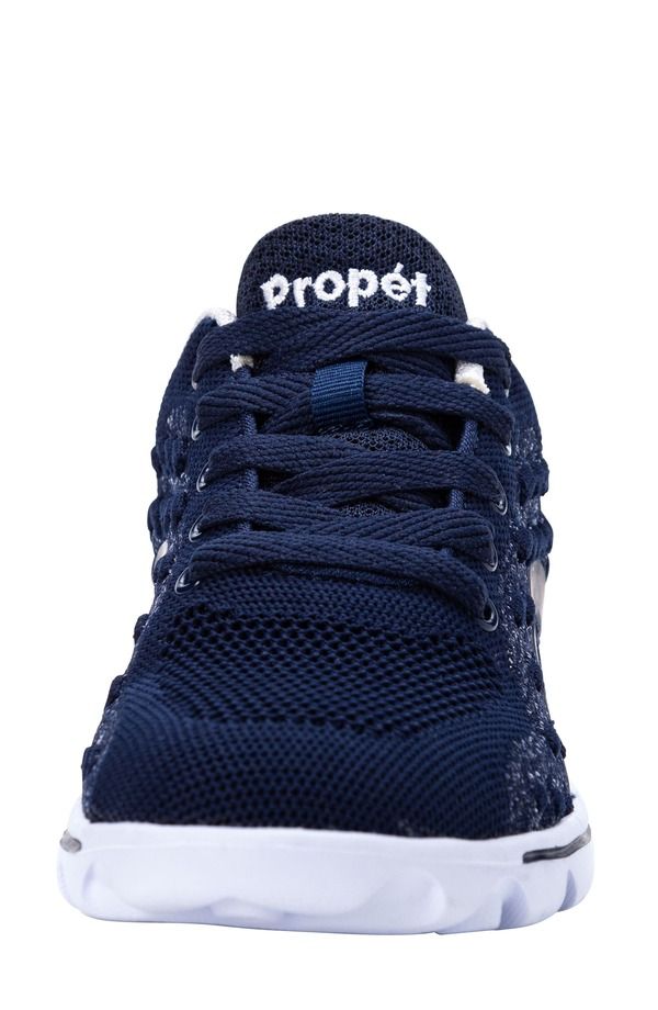 プロプト レディース シューズ スニーカー レース ProptravelActiv AxialaceUp Sneaker Navy White Fabric ホワイト