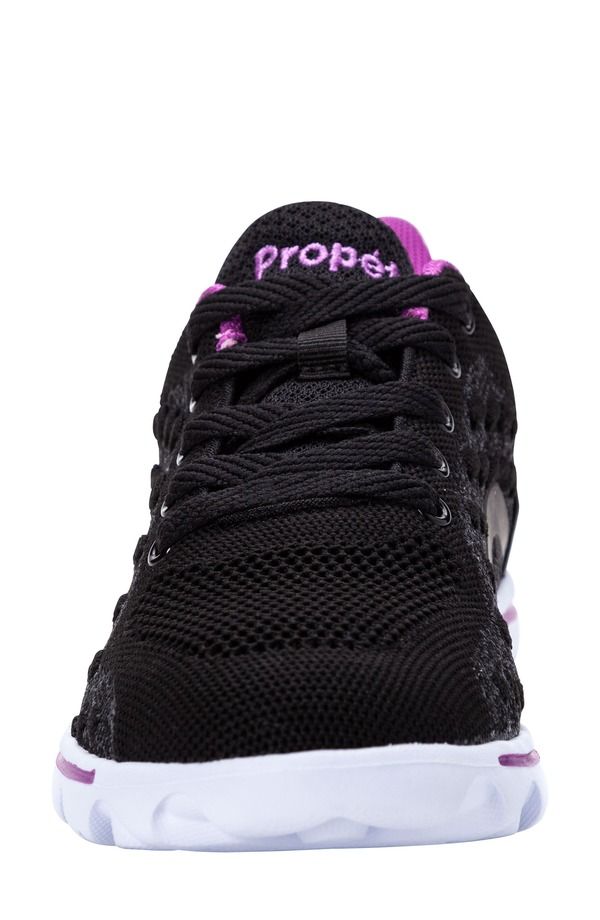 プロプト レディース シューズ スニーカー レース ProptravelActiv AxialaceUp Sneaker Black Purple Fabric ブラック