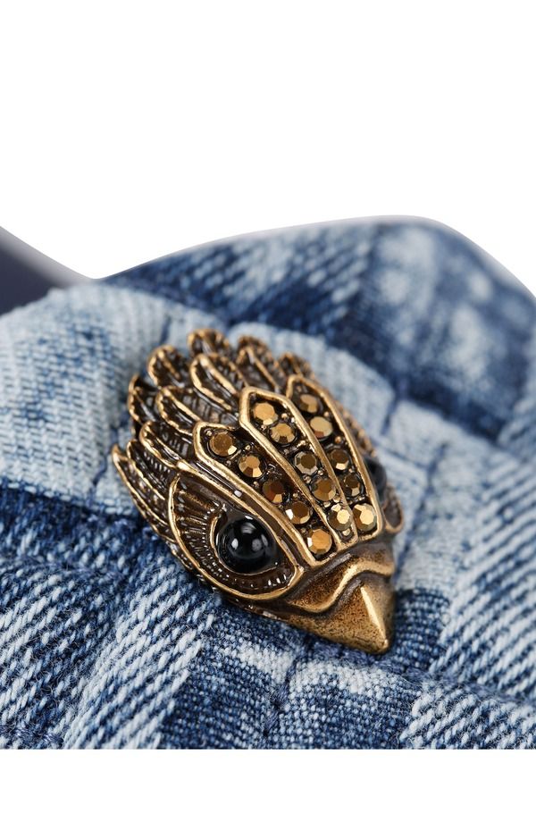 カートジェイガーロンドン レディース シューズ サンダル Kurt Geiger London Meena Eagle Slide Sandal Navy ネイビー カートジェイガーロンドン レディース シューズ サンダル Kurt Geiger London Meena Eagle Slide Sandal Navy ネイビー