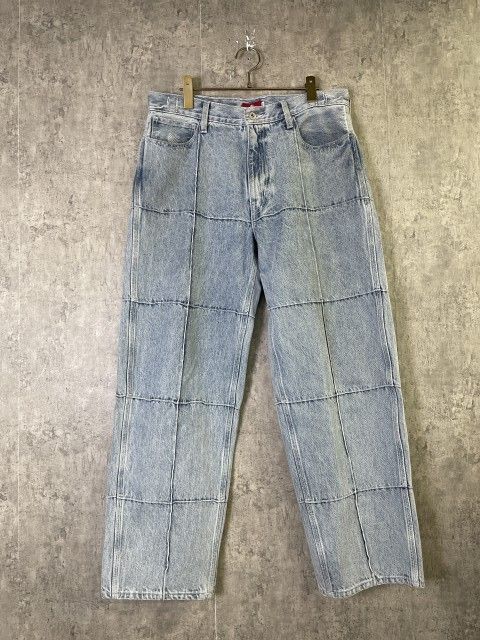 【中古】HELLRAZOR ﾍﾙﾚｲｻﾞｰ ﾃﾞﾆﾑ ﾊﾟﾝﾂ ﾊﾟｯﾁﾜｰｸ ﾜｲﾄﾞ ﾎﾞﾘｭｰﾑ ｲﾝﾃﾞｨｺﾞ M 33975357