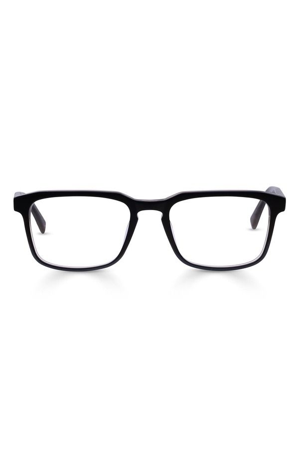 アイブブス レディース アクセサリー サングラス・アイウェア eyebobseymour 52mm Rectangulareadinglasses Black With Silver ブラック