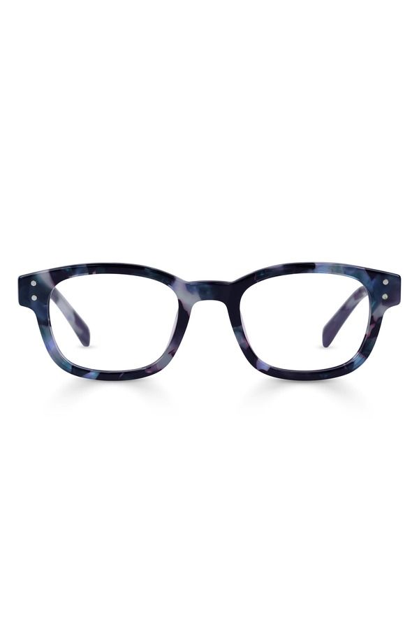 アイブブス レディース アクセサリー サングラス・アイウェア eyebobs Biff 45mm Squareadinglasses Blueberry Tortoise