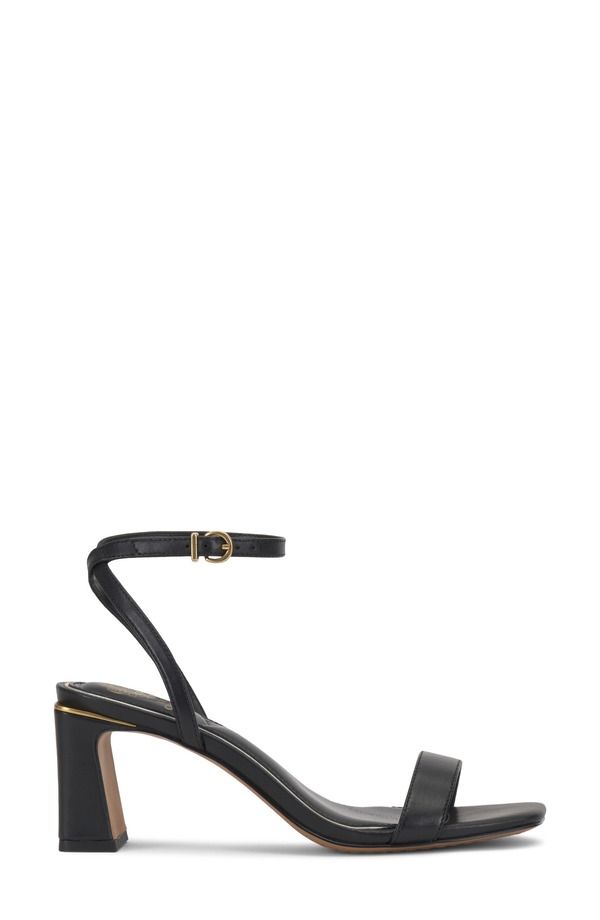ヴィンスカムート レディース シューズ サンダル アンクル Vince Camuto Hamdankle Strap Sandal Black ブラック