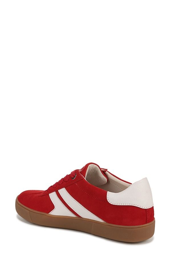 ナチュライザー レディース シューズ スニーカー Naturalizer Medina Sneaker Crimson Red Warm White ホワイト