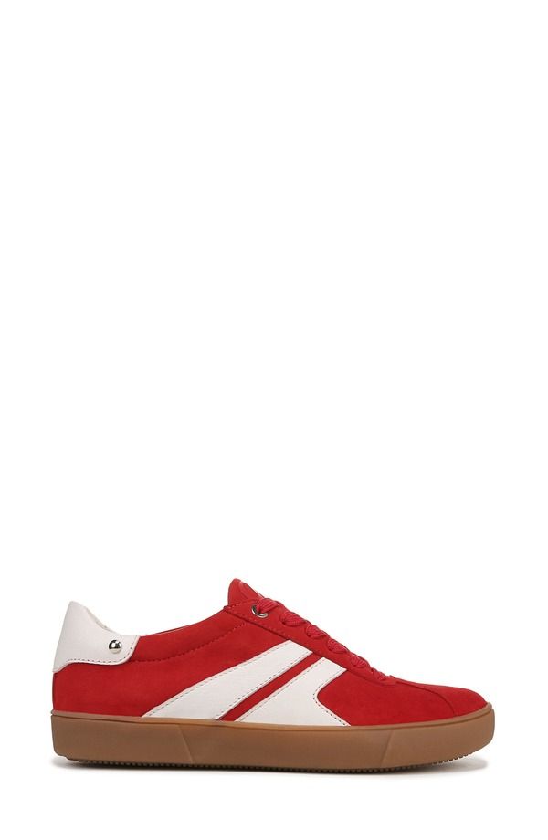 ナチュライザー レディース シューズ スニーカー Naturalizer Medina Sneaker Crimson Red Warm White ホワイト