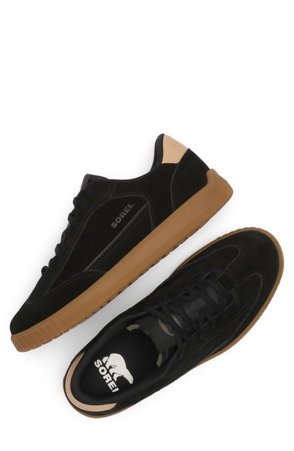 ソレル レディース シューズ スニーカー レース SOREL Ona Drift LaceUp Sneaker Black Sea Salt ブラック