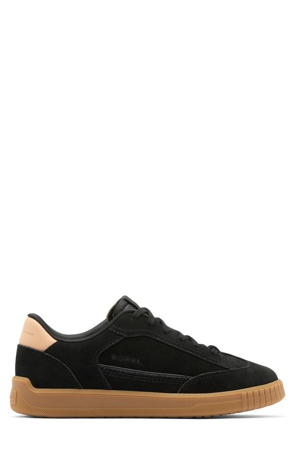 ソレル レディース シューズ スニーカー レース SOREL Ona Drift LaceUp Sneaker Black Sea Salt ブラック
