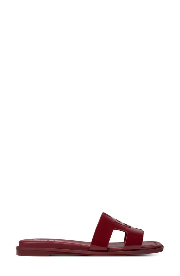ダナ キャラン ニューヨーク レディース シューズ サンダル DKNY Columba Slide Sandal Ruby Red レッド ダナ キャラン ニューヨーク レディース シューズ サンダル DKNY Columba Slide Sandal Ruby Red レッド