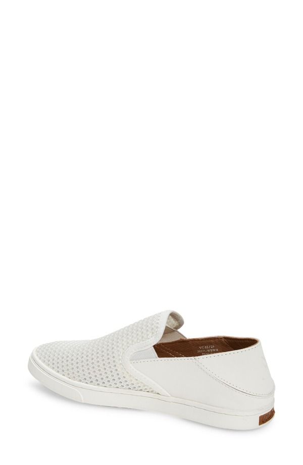 オルカイ レディース シューズ スニーカー OluKai Pehuea SlipOn Sneaker Bright White Bright White ホワイト