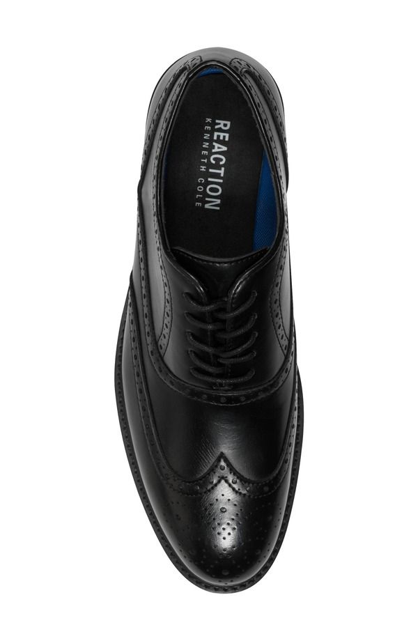 ケネスコール メンズ シューズ オックスフォード ウィングチップ Kenneth Cole Reaction Lance Wingtip Oxford Black ブラック