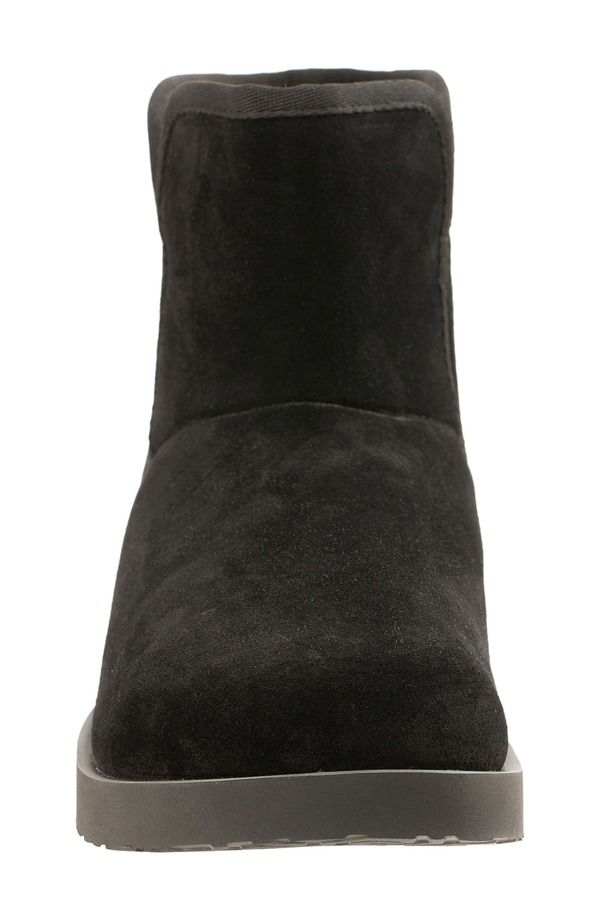 レヴィタライン レディース シューズ サンダル ブーツ レザー Revitalign Fireside Faux Fur Lined Leather Bootie Slipper Black ブラック
