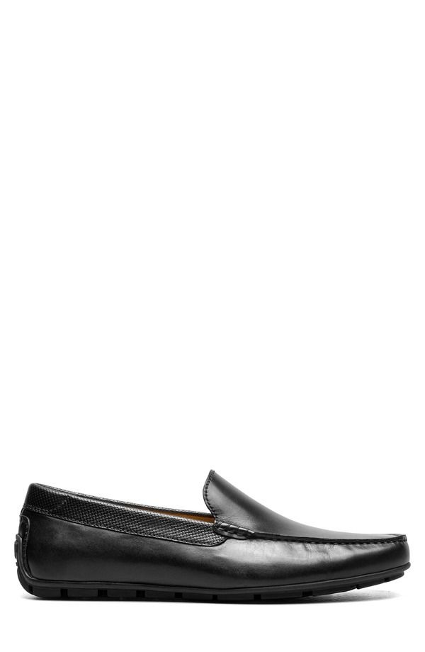 フローシャイム メンズ シューズ ローファー Florsheimotor Moc Toe Venetian Driving Loafer Black ブラック