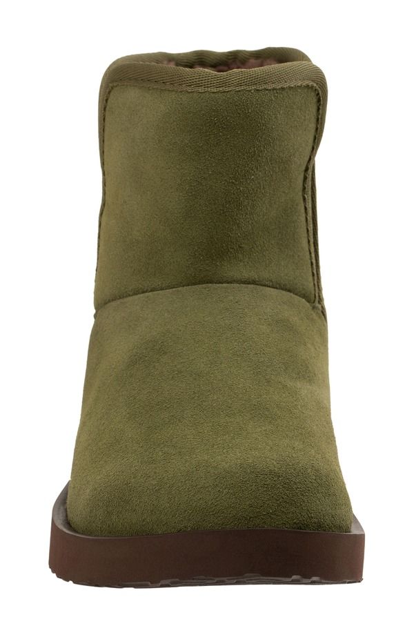 レヴィタライン レディース シューズ サンダル ブーツ レザー Revitalign Fireside Faux Fur Lined Leather Bootie Slipper Capulet Ol
