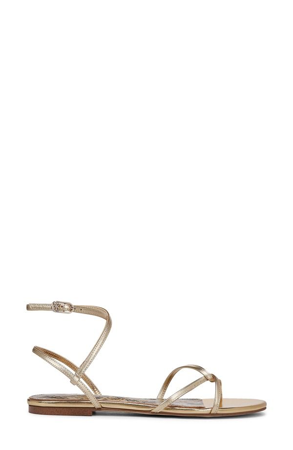 サムエデルマン レディース シューズ サンダル アンクル Sam Edelman Ellinankle Strap Sandal Amber Gold アンバー