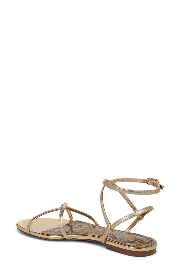 サムエデルマン レディース シューズ サンダル アンクル Sam Edelman Ellinankle Strap Sandal Amber Gold アンバー