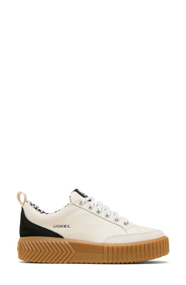 ソレル レディース シューズ スニーカー SOREL Onave Waterproof Low Top Sneaker Chalk Black チョーク