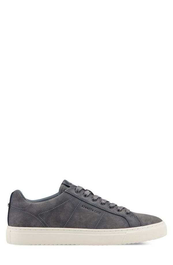 ケネスコール メンズ シューズ スニーカー スエード Kenneth Cole New York Jally Sueded Low Top Sneaker Dark Gray グレー ケネスコール メンズ シューズ スニーカー スエード Kenneth Cole New York Jally Sueded Low Top Sneaker Dark Gray グレー