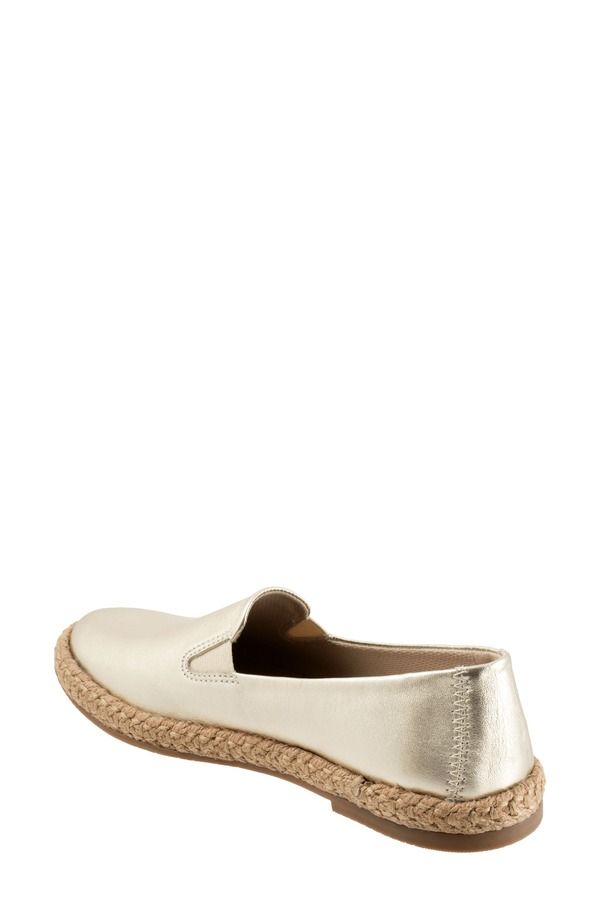 トロッターズ レディース シューズ サンダル Trotters Poppy Espadrille Flat Champagne シャンパン