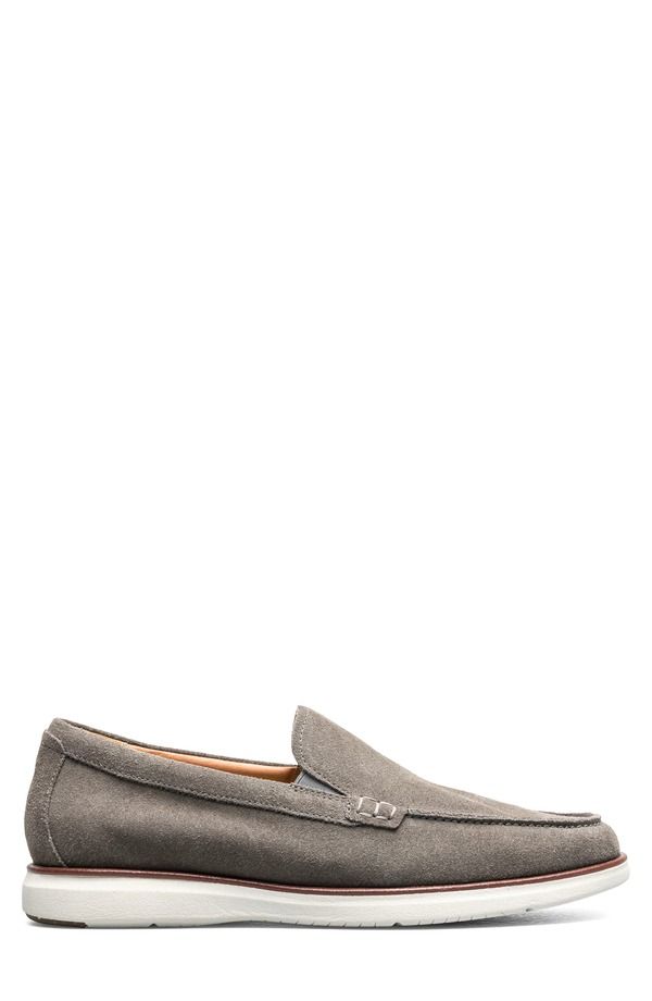 フローシャイム メンズ シューズ ローファー Florsheim Tropics Venetian Loafer Gray Suede グレー