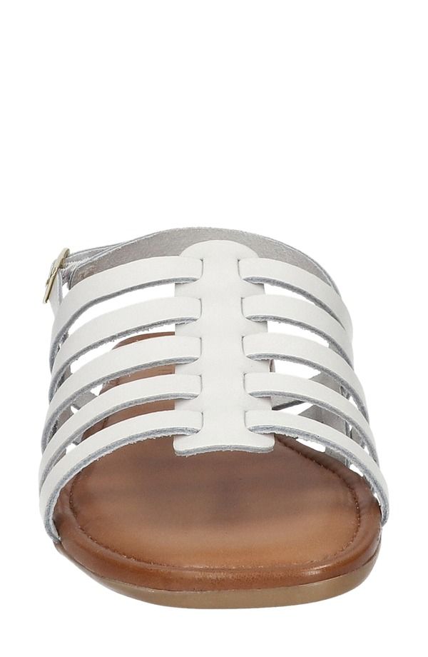 ベラヴィータ レディース シューズ サンダル Bella Vita UmaItaly Cage Sandal White Leather ホワイト