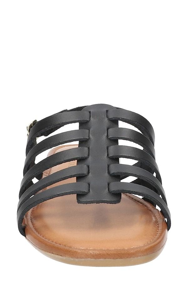 ベラヴィータ レディース シューズ サンダル Bella Vita UmaItaly Cage Sandal Black Leather ブラック
