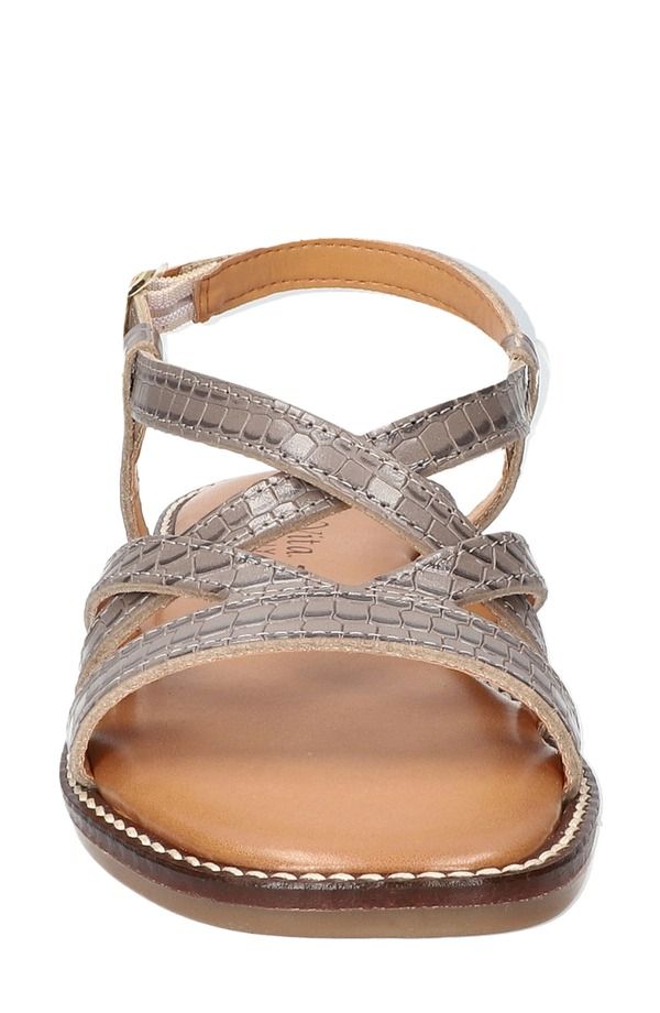 ベラヴィータ レディース シューズ サンダル Bella Vita Tya Strappy Sandal Grey Croco Italian Leather グレー ベラヴィータ レディース シューズ サンダル Bella Vita Tya Strappy Sandal Grey Croco Italian Leather グレー