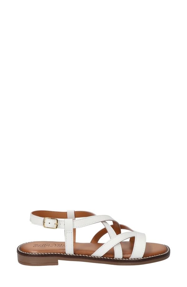 ベラヴィータ レディース シューズ サンダル Bella Vita Tya Strappy Sandal White Italian Leather ホワイト ベラヴィータ レディース シューズ サンダル Bella Vita Tya Strappy Sandal White Italian Leather ホワイト