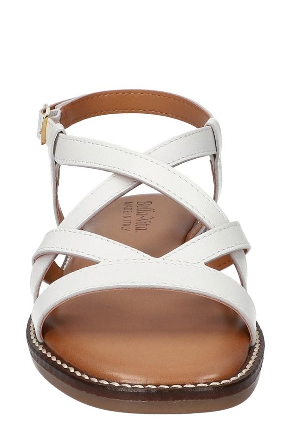 ベラヴィータ レディース シューズ サンダル Bella Vita Tya Strappy Sandal White Italian Leather ホワイト ベラヴィータ レディース シューズ サンダル Bella Vita Tya Strappy Sandal White Italian Leather ホワイト