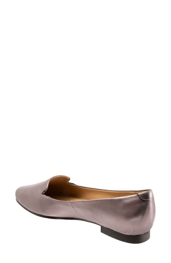 トロッターズ レディース シューズ スリッポン・ローファー Trotters Harlowe Pointed Toe Loafer Pewter ピューター