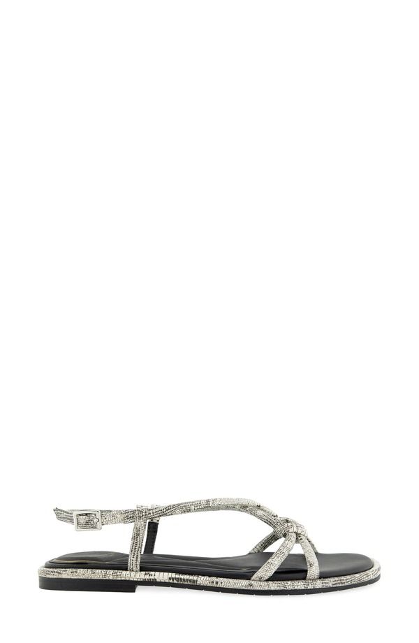 ケネスコール レディース シューズ サンダル Kenneth Cole Paria Flat Slingback Sandal White Black Lizard ホワイト ケネスコール レディース シューズ サンダル Kenneth Cole Paria Flat Slingback Sandal White Black Lizard ホワイト