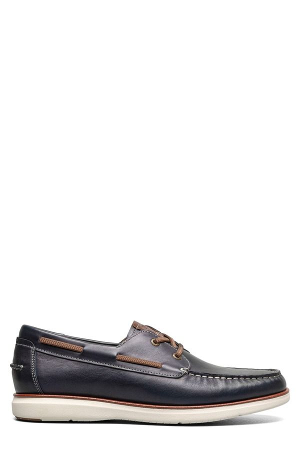 フローシャイム メンズ シューズ Florsheim Tropics Boat Shoe Navy ネイビー