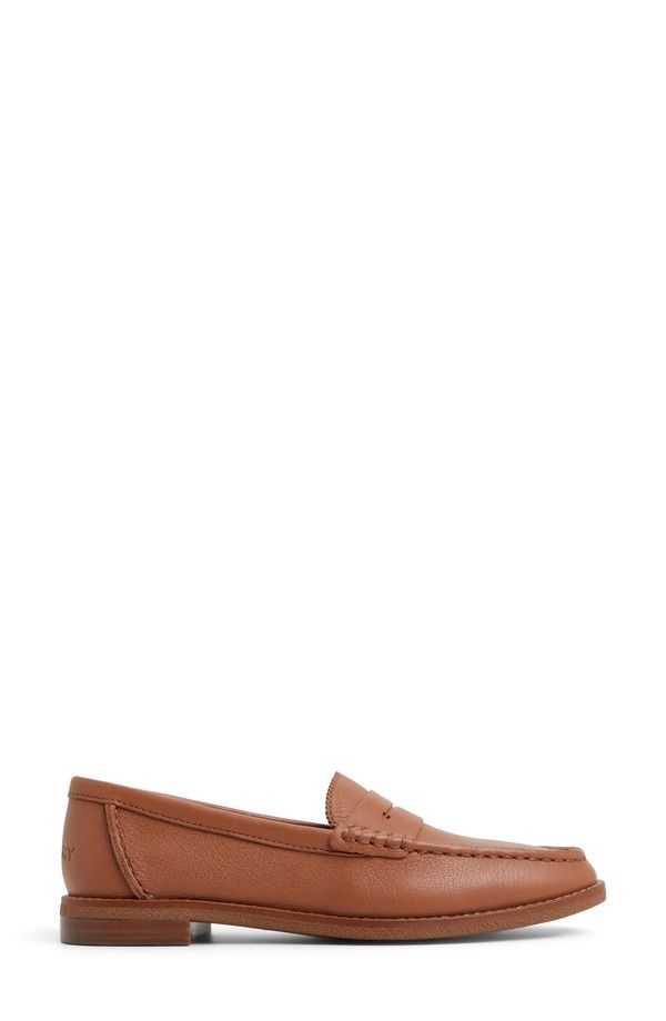 スペリー レディース シューズ スリッポン・ローファー Sperry Seaport Penny Loafer Light Brown ブラウン