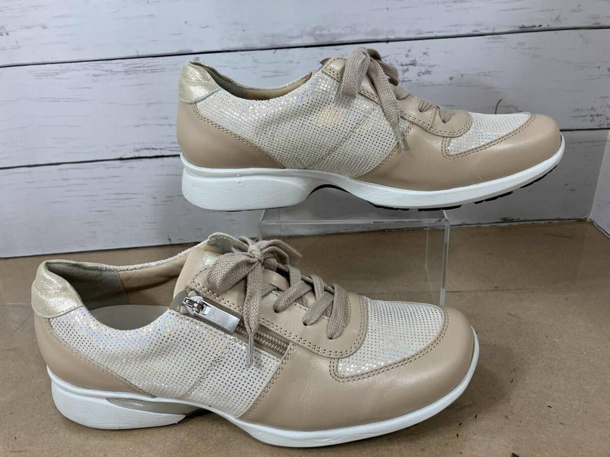 ASICS アシックス 1212A236-250 レザースニーカー スニーカー ベージュ/ゴールド 24,1/2 春秋冬 ASICS アシックス 1212A236-250 レザースニーカー スニーカー ベージュ/ゴールド 24,1/2 春秋冬