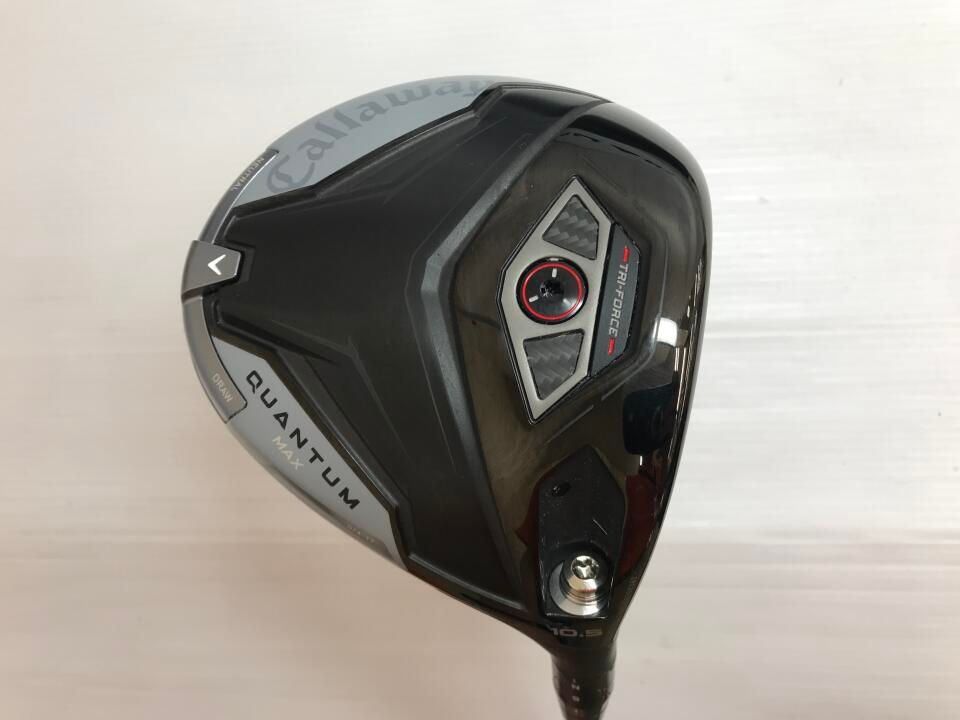 キャロウェイ　QUANTUM MAX　10.5度　ATHLEMAX 50 for Callaway　Sフレックス　ドライバー　中古　ゴルフドゥ！多摩ニュータウン店【最短即日発送】