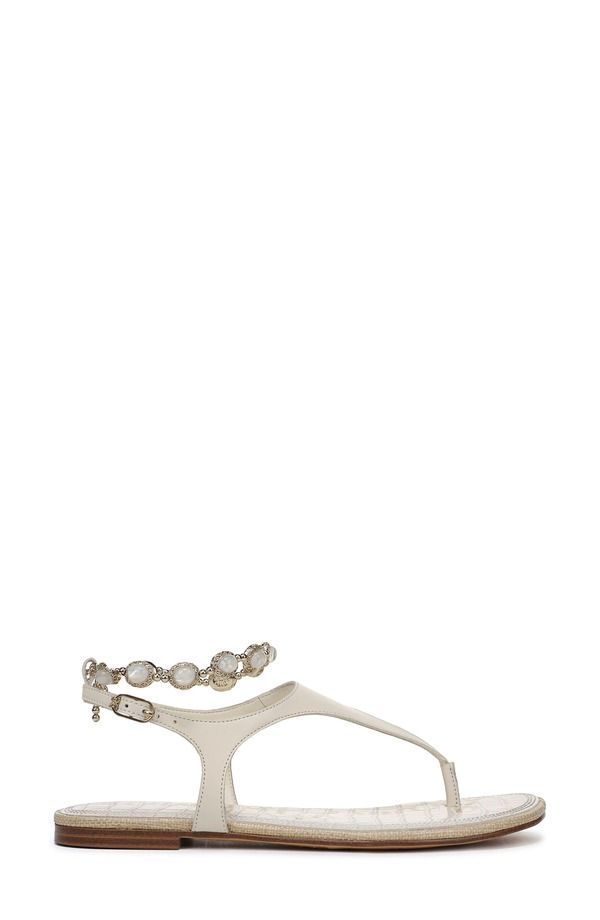 サムエデルマン レディース シューズ サンダル アンクル Sam Edelman Cannankle Strap Sandal Modern Ivory アイボリー