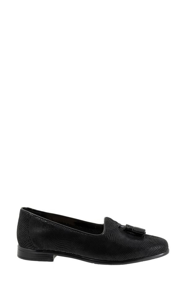 トロッターズ レディース シューズ スリッポン・ローファー Trotters Liz Tasseloafer Black Mini Dot ブラック