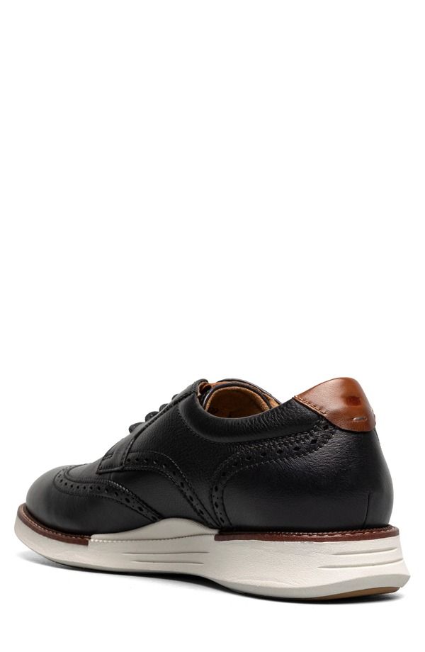 フローシャイム メンズ シューズ ウィングチップ ダービー Florsheim Launch Wingtip Derby Black Multi ブラック