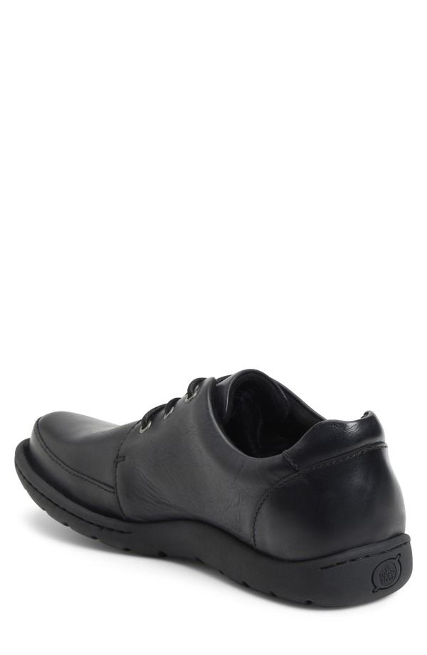 バーン メンズ シューズ ダービー Brnigel Plain Toe Derby Black Leather ブラック