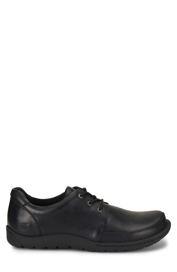 バーン メンズ シューズ ダービー Brnigel Plain Toe Derby Black Leather ブラック