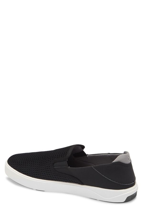 オルカイ メンズ シューズ スニーカー OluKai Laeahi SlipOn Sneaker Black Black ブラック