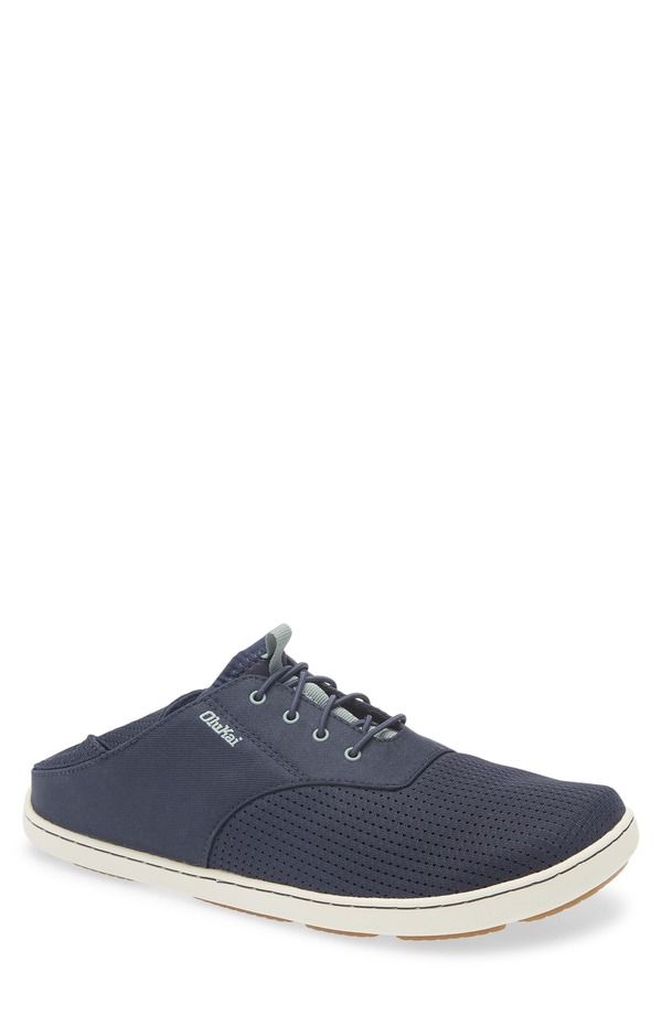 オルカイ メンズ シューズ スニーカー OluKai Nohea Moku Sneaker Mood Indigo Mood Indigo インディゴ