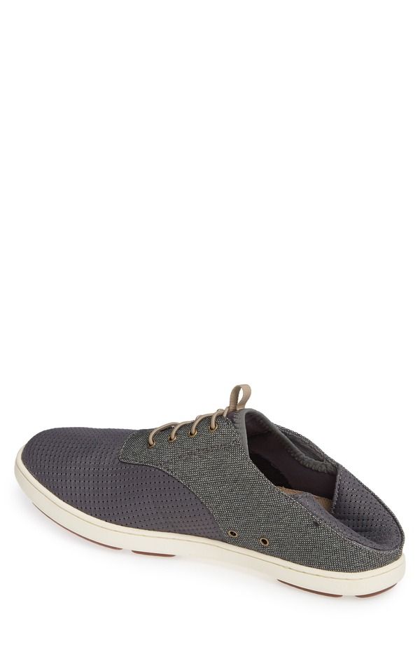 オルカイ メンズ シューズ スニーカー OluKai Nohea Moku Sneaker Charcoal Clay Textile チャコール
