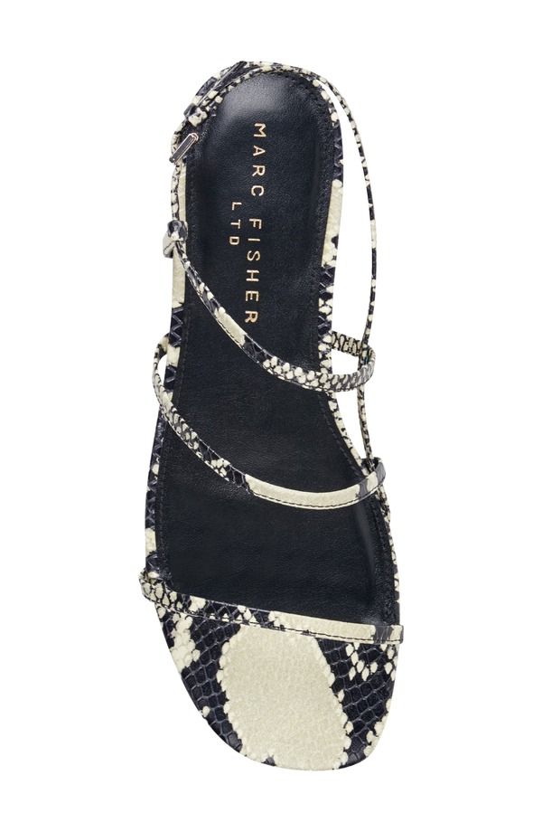 マーク・フィッシャー レディース シューズ サンダル Marc Fisher LTD Elysha Slingback Sandal Bone Snakembossed マーク・フィッシャー レディース シューズ サンダル Marc Fisher LTD Elysha Slingback Sandal Bone Snakembossed